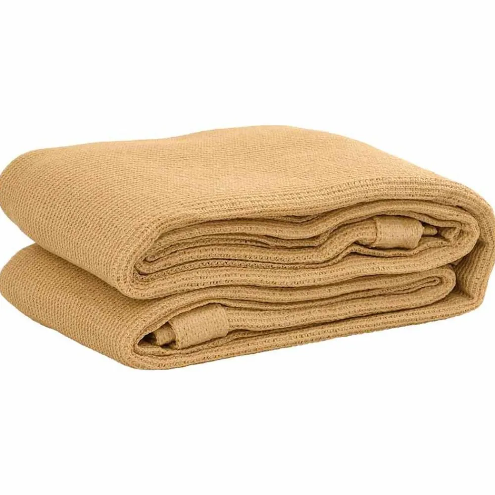Buitensport*vidaXL Tenttapijt 200x200 cm HDPE kleurig Zand