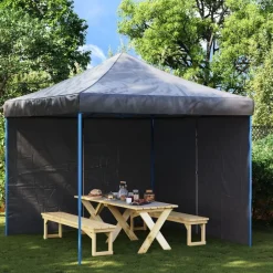 Tentwanden met ritssluiting PE 2 st>vidaXL New