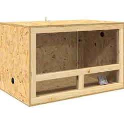 Terrarium Bruin 80 x 50 x 50 cm OSB>vidaXL Outlet