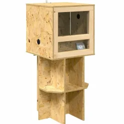 Terrarium Bruin 40 x 40 x 90 cm OSB>vidaXL Hot