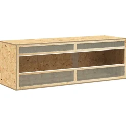 Terrarium 144x46x48 cm bewerkt hout>vidaXL Best
