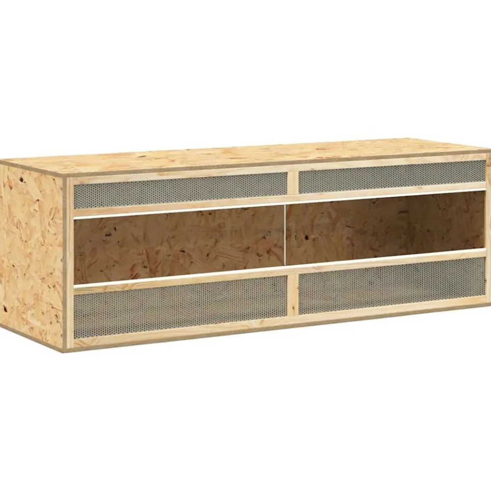 Terrarium 144x46x48 cm bewerkt hout>vidaXL Best