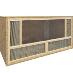 Huisdierbenodigdheden*vidaXL Terrarium 80x40x40 cm bewerkt hout
