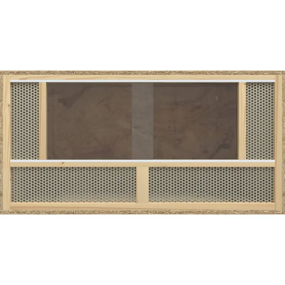Huisdierbenodigdheden*vidaXL Terrarium 80x40x40 cm bewerkt hout
