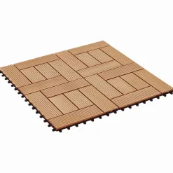 Terras Tegel 11 pcs Teakhout 30 x 30 cm WPC><noscript><img width=