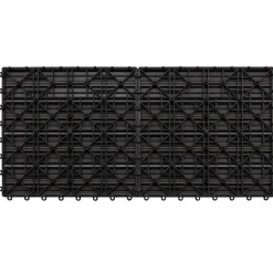 Bouwmaterialen*vidaXL Terras Tegel 6 pcs 60 x 30 cm WPC Donkerbruin