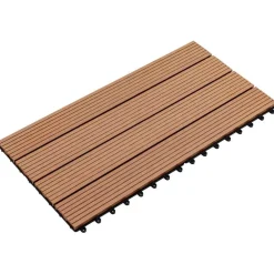 Huishoudelijke Benodigdheden*vidaXL Terras Tegel 6 pcs 60 x 30 cm WPC Bruin