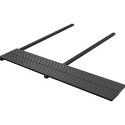 Terrasplank 4 pcs Zwart WPC>vidaXL Sale