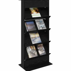 Tijdschrift Rek 70 x 41 x 156 cm Bewerkt hout><noscript><img width=