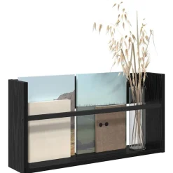 Tijdschrift Rek 60 x 12 x 30 cm Bewerkt hout><noscript><img width=