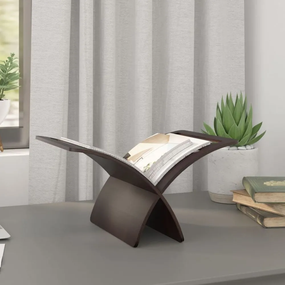 Tijdschriftenrek vloermodel hout>vidaXL Online