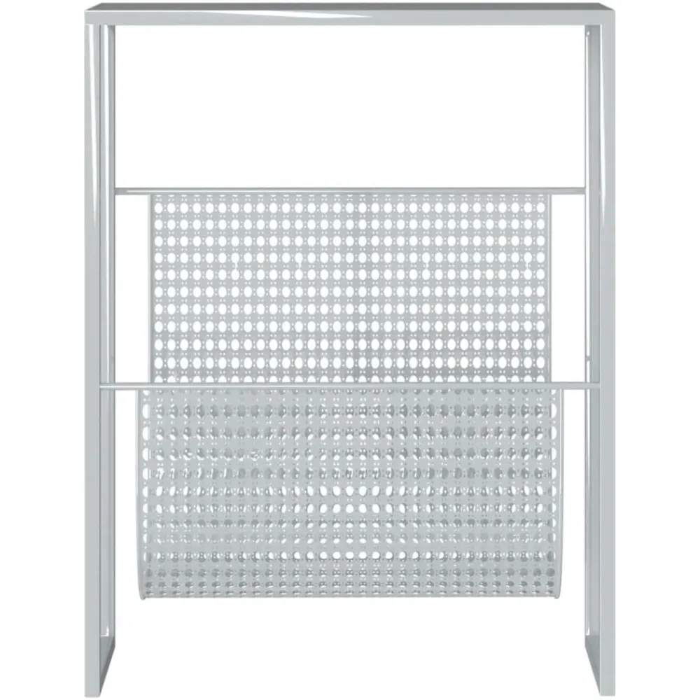 Tijdschriftenrek 35x15x45 cm staal kleurig>vidaXL Clearance