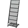 Tijdschriftenrek zwart 47,5x43x133 cm A4>vidaXL Sale