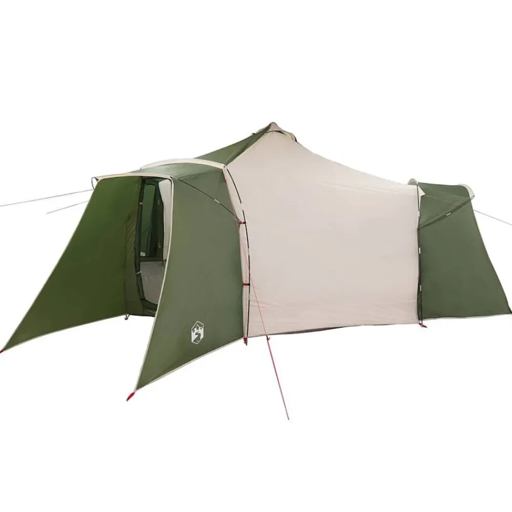 Tipi Tent met dak met opslag 492 x 492 x 275 cm taft>vidaXL Hot