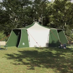 Tipi Tent met dak met opslag 492 x 492 x 275 cm taft>vidaXL Hot