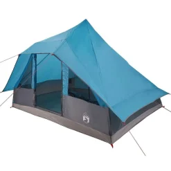Tipi Tent met dak met opslag 364 x 281 x 257 cm taft>vidaXL Outlet