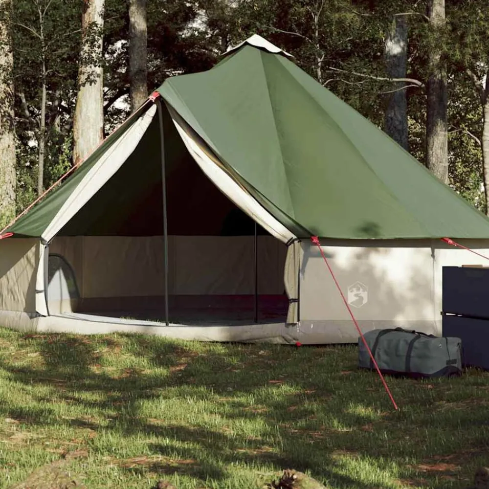 Buitensport*vidaXL Tipitent 6-persoons waterdicht Groen