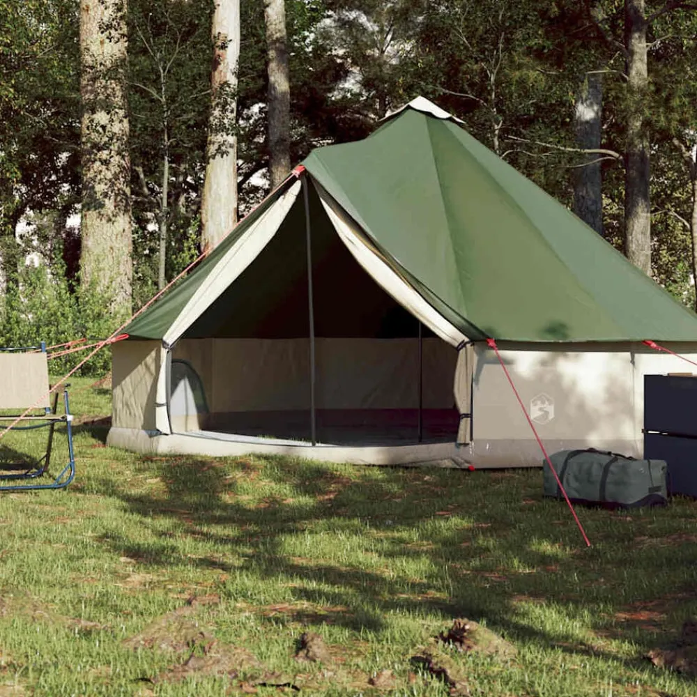 Buitensport*vidaXL Tipitent 6-persoons waterdicht Groen