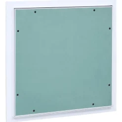 Toegangspaneel met aluminium frame en gipsplaat 200x200 mm>vidaXL New