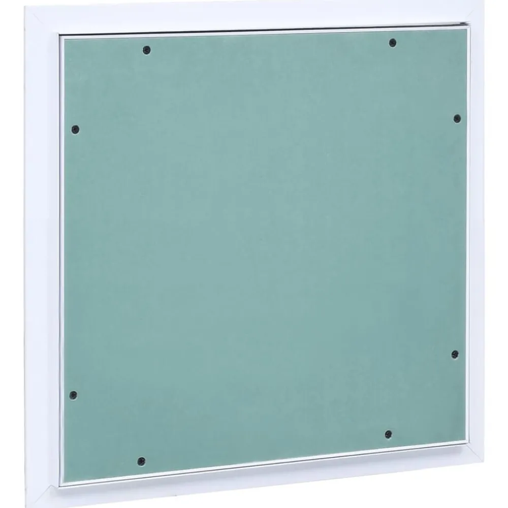 Toegangspaneel met aluminium frame en gipsplaat 200x200 mm>vidaXL New