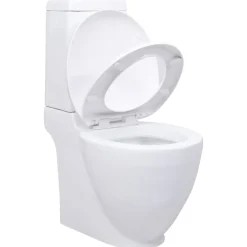 Toilet met afvoer achter keramiek><noscript><img width=