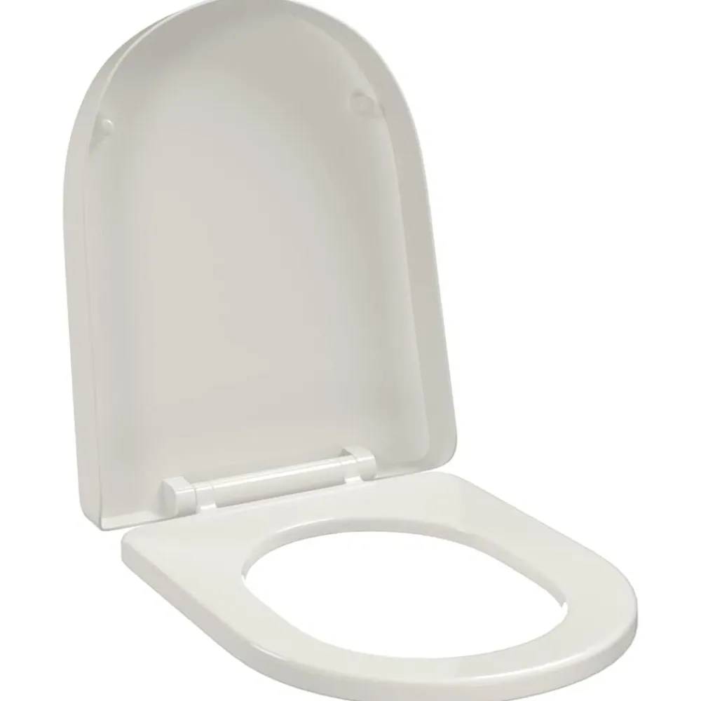 Toiletbril soft-close vierkant wit>vidaXL Best