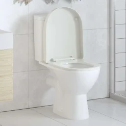 Toiletbril soft-close vierkant wit>vidaXL Best