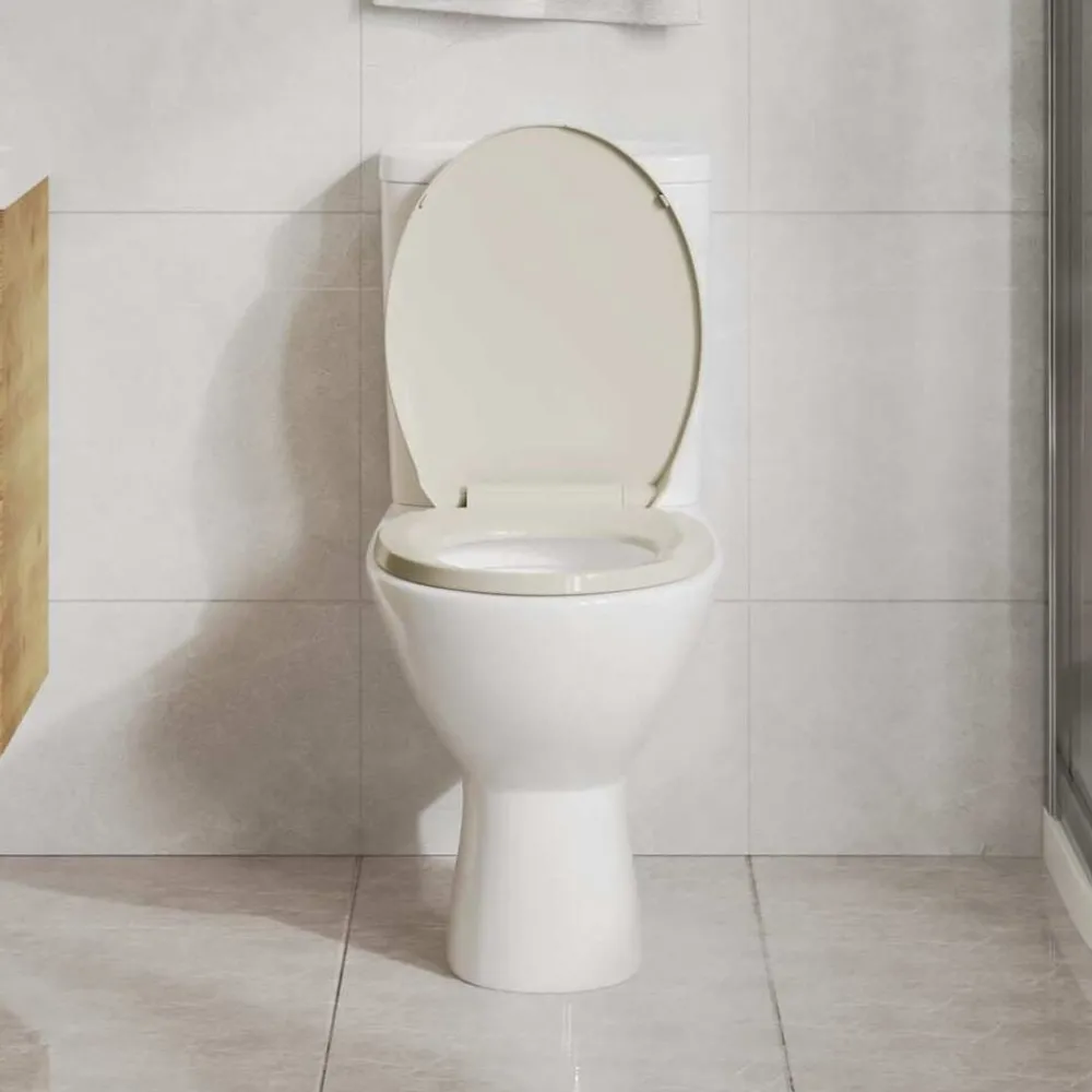 Toiletbril soft-close ovaal kleurig>vidaXL New