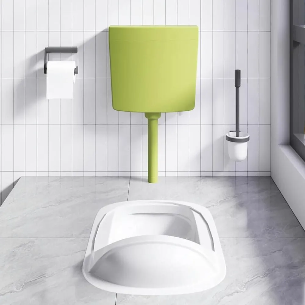 Toiletstortbak met watertoevoer onderin 3/6 L>vidaXL Sale