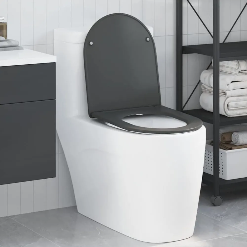 Toiletzitting 47 x 36 x 3,4 cm Duroplast>vidaXL New