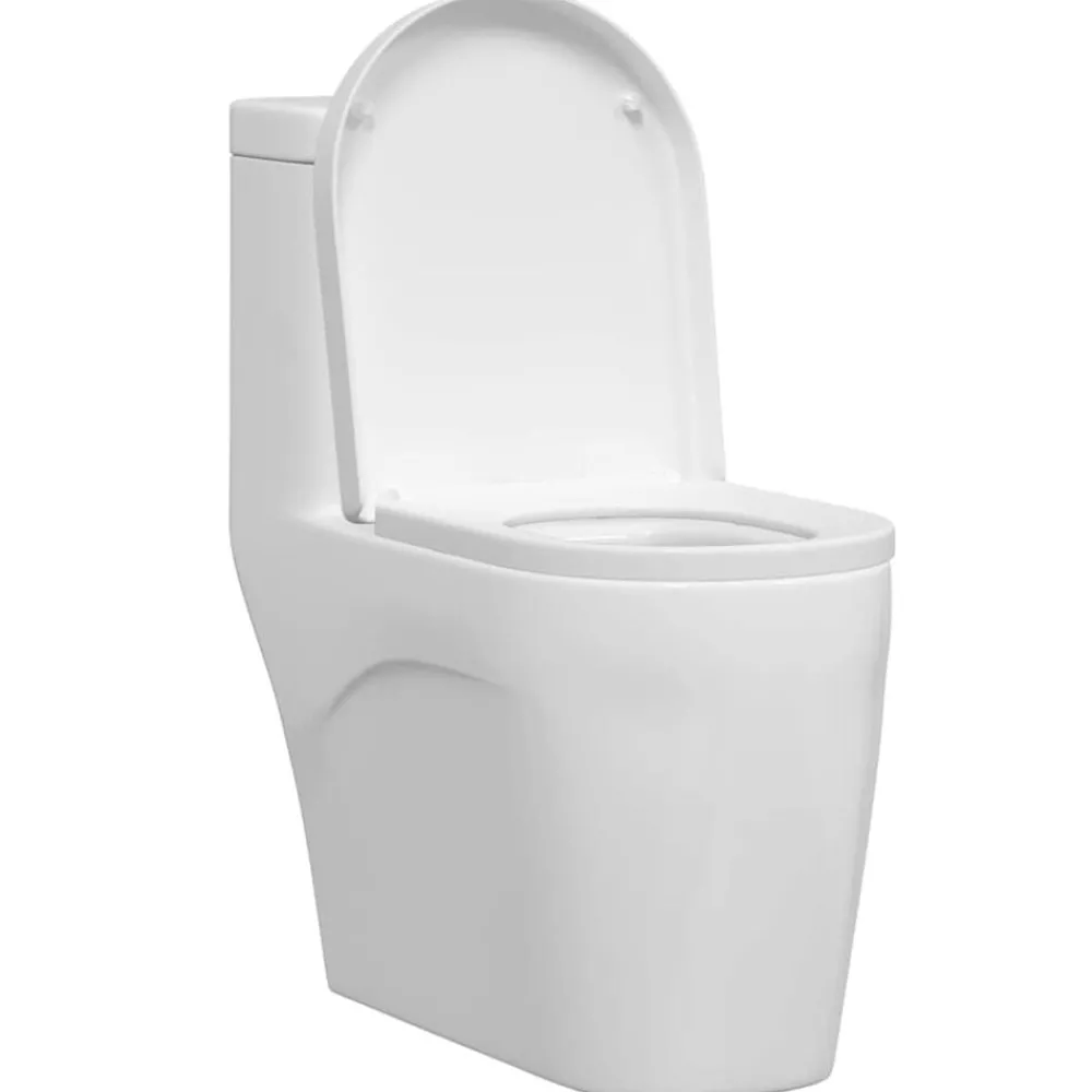 Toiletzitting Verstelbaar 48 x 36,5 x 4,5 cm Polypropyleen>vidaXL Outlet