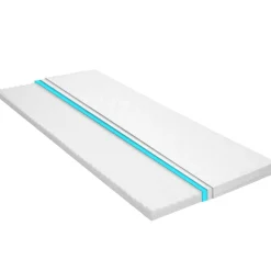 Linnengoed*vidaXL Topmatras ei-profiel 6 cm koudschuim 80x200 cm