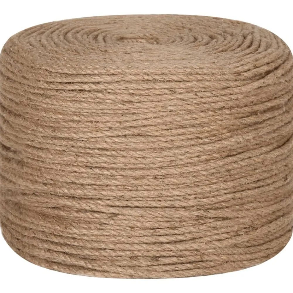 Bouwbeslag*vidaXL Touw 100% jute 6 mm 500 m