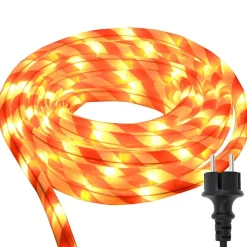 Touwenlicht met 120 LED Warmwit 5 m PVC>vidaXL Online