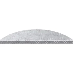Huishoudelijke Benodigdheden*vidaXL Trap Tread 5 pcs Zilver 60 x 18 x 2,5 cm Aluminium