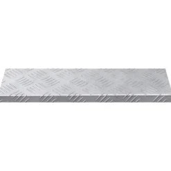 Huishoudelijke Benodigdheden*vidaXL Trap Tread Rechthoekig 5 pcs Zilver 60 x 18 x 2,5 cm Aluminium