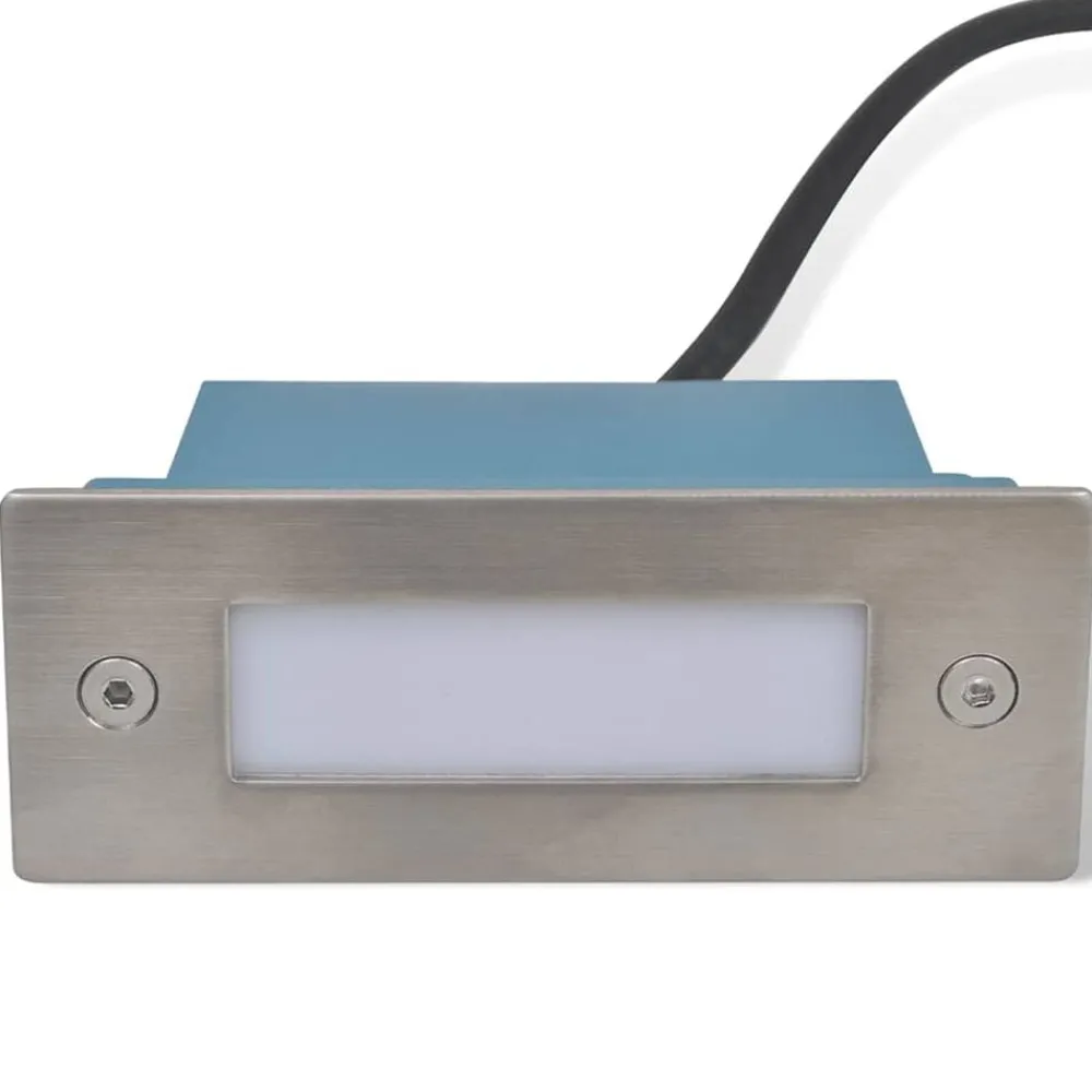 Trapinbouwspot 2 st LED 44x111x56 mm>vidaXL New