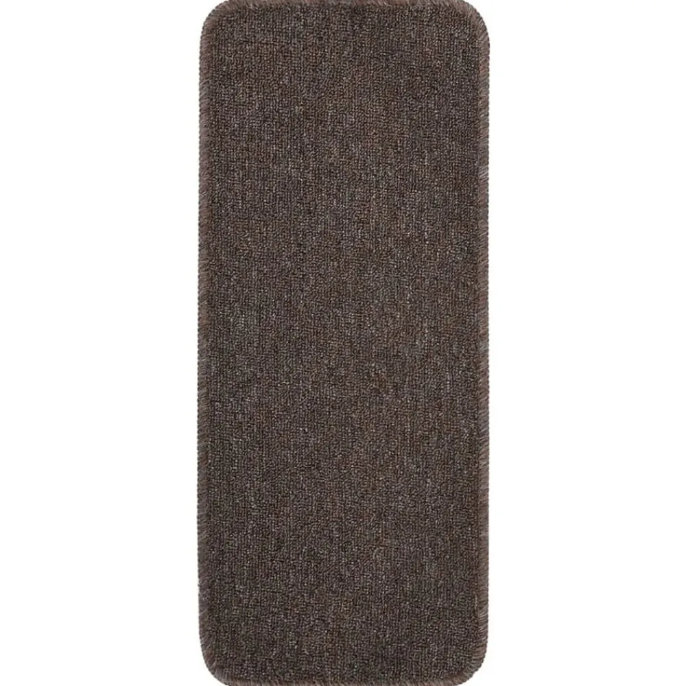 Huishoudelijke Benodigdheden*vidaXL Trapmatten 15 st anti-slip rechthoekig 60x25 cm bruin Donkerbruin