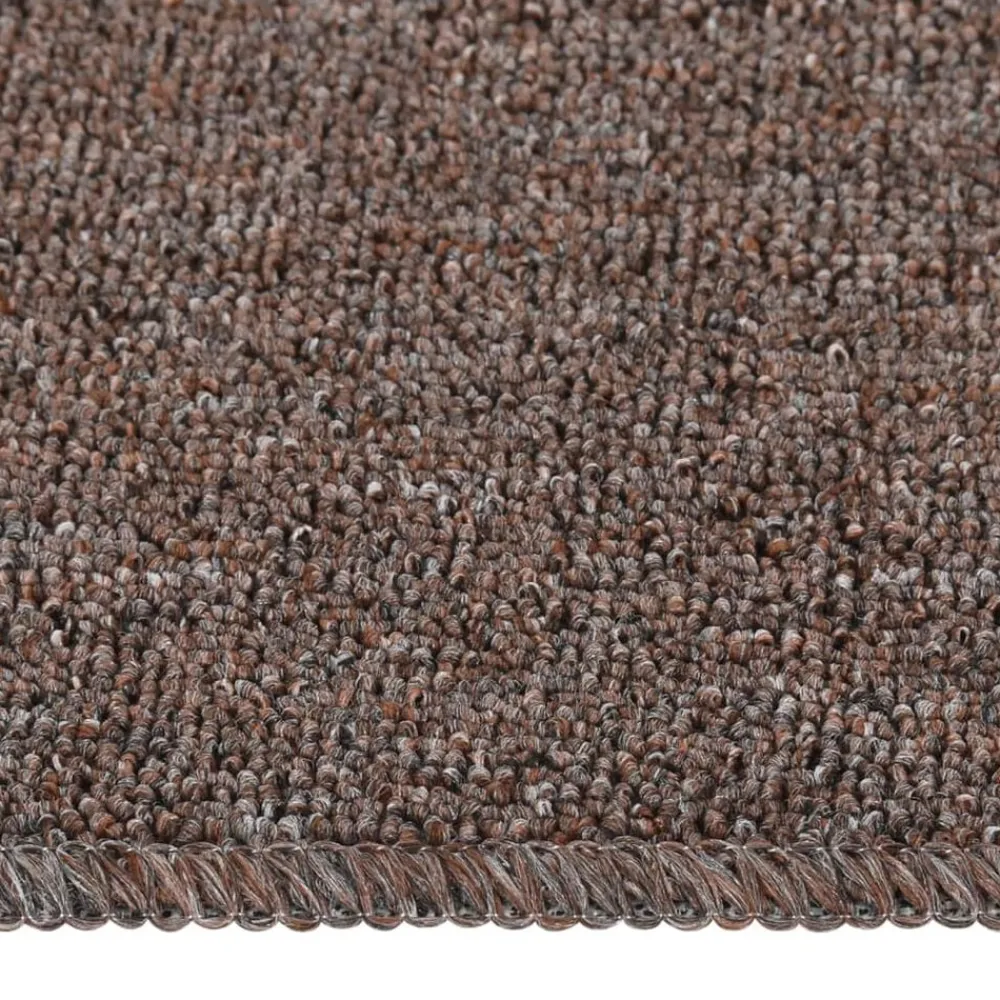 Huishoudelijke Benodigdheden*vidaXL Trapmatten 15 st anti-slip rechthoekig 60x25 cm bruin Donkerbruin