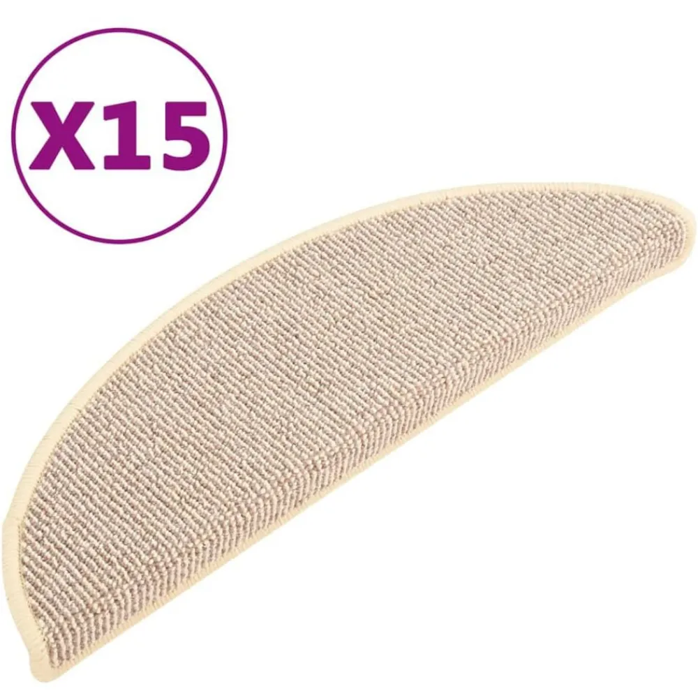 Trapmatten 15 st 56x17x3 cm Halfrond>vidaXL Discount