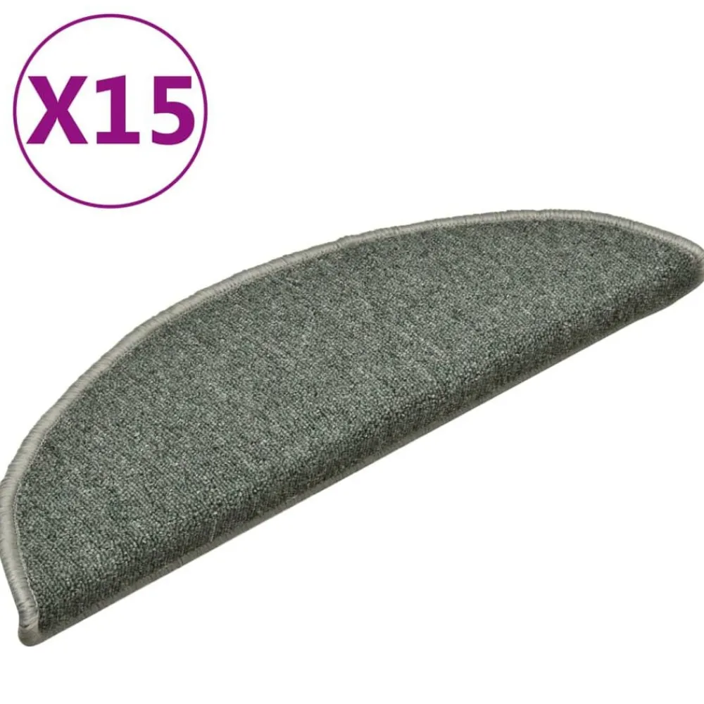 Trapmatten 15 st 56x17x3 cm Halfrond>vidaXL Discount
