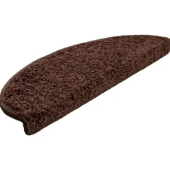 Huishoudelijke Benodigdheden*vidaXL Trapmatten 15 st 65x21x4 cm Halfrond Groot Bruin