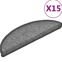 Trapmatten 15 st 56x17x3 cm halfrond>vidaXL Clearance