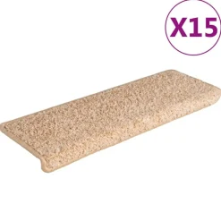 Trapmatten 15 st 65x21x4 cm Rechthoekige Rand>vidaXL Online