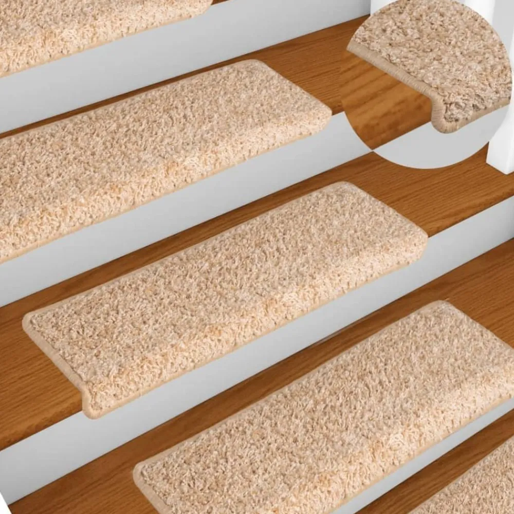 Trapmatten 15 st 65x21x4 cm Rechthoekige Rand>vidaXL Online