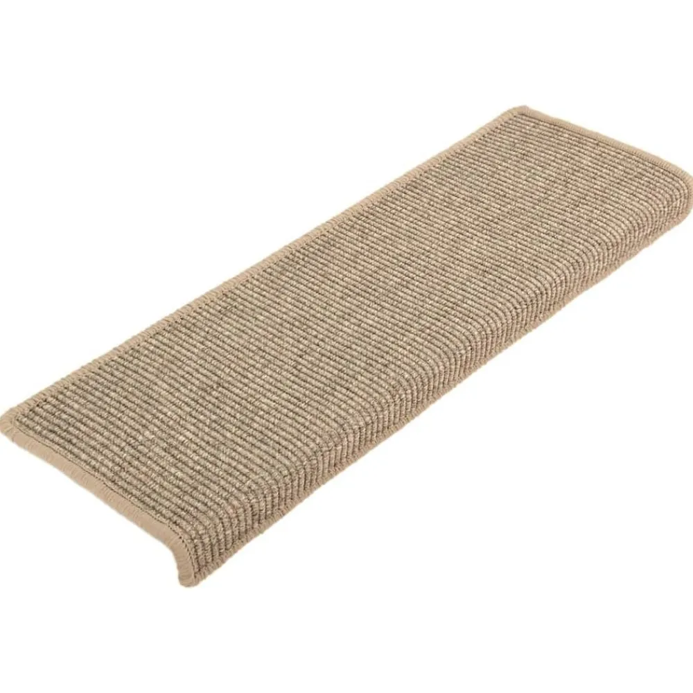 Trapmatten 15 st 65x21x4 cm Rechthoekige Rand>vidaXL New