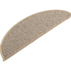 Huishoudelijke Benodigdheden*vidaXL Trapmatten 15 st 56x17x3 cm Halfrond Bruin