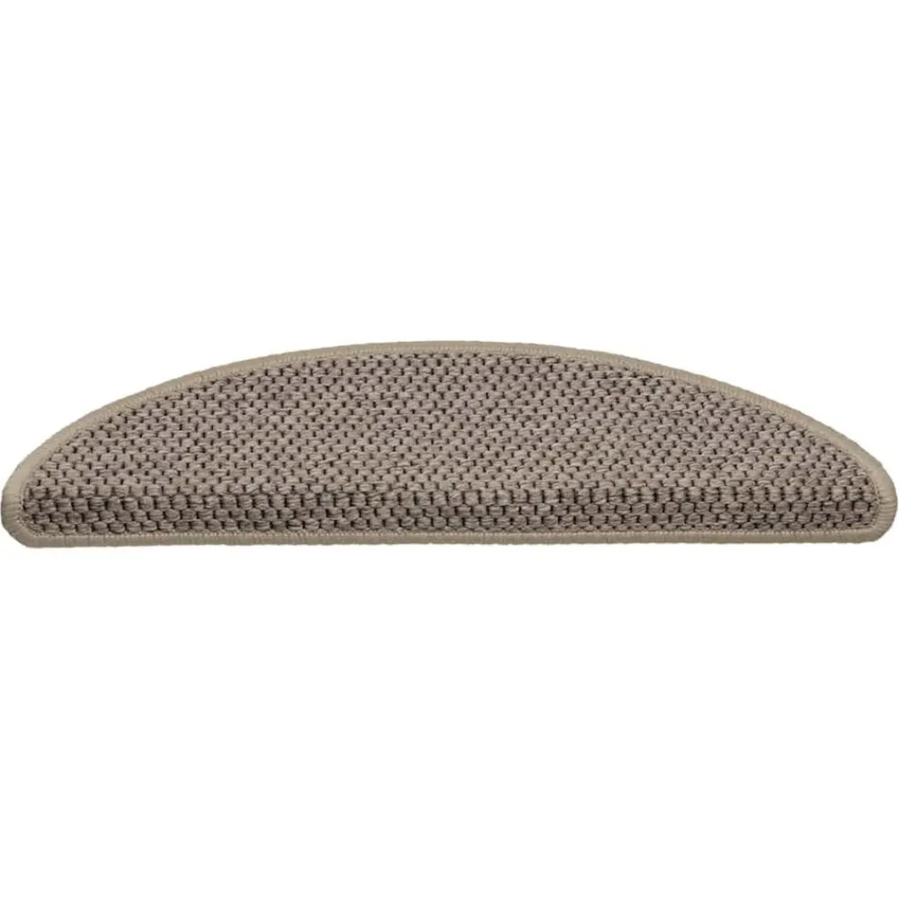 Trapmatten zelfklevend 15 st sisal-look 56x17x3 cm>vidaXL Discount