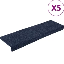 Trapmatten Zelfklevend 5 stuks 65x21x4 cm Antraciet Rechthoekige Rand>vidaXL Outlet