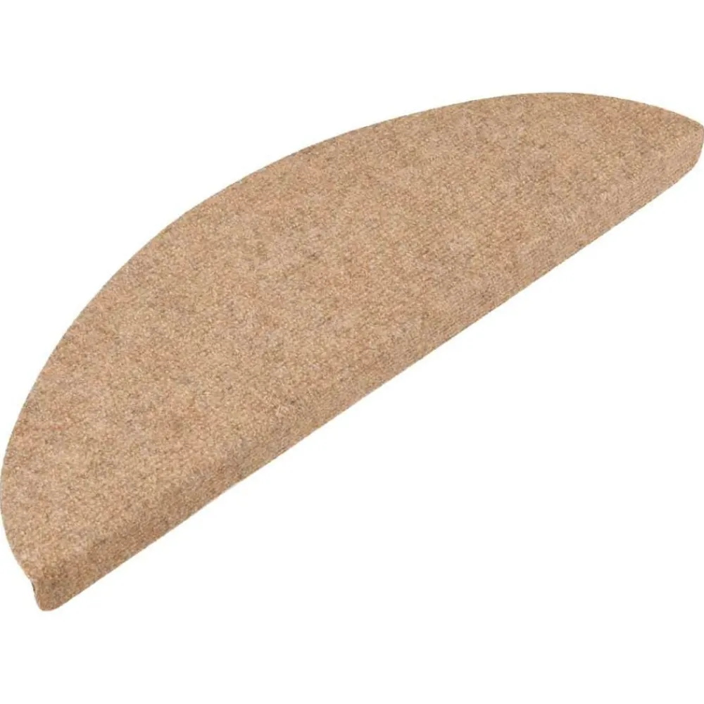 Huishoudelijke Benodigdheden*vidaXL Trapmatten zelfklevend 15 st 56x17x3 cm Beige